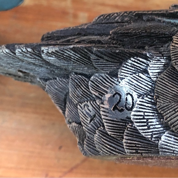 Set of 2 Jim Palmer Carved Resin Duck Decoy Figurines Blue Wing Teal & Stifftail - Picture 9 of 11